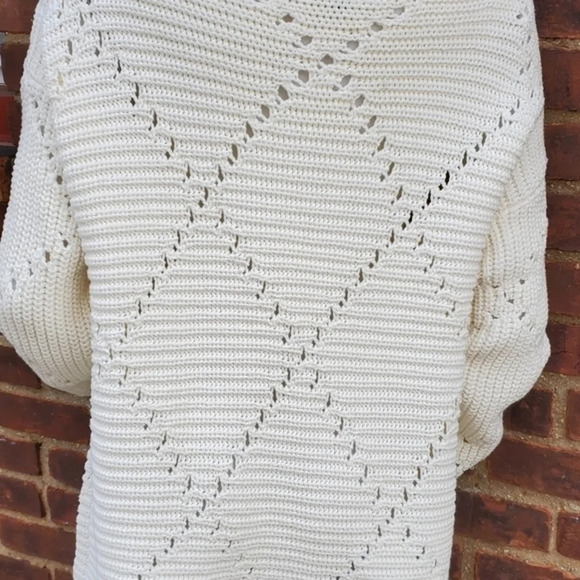Rachel Roy crochet sweater XXL NEW - Picture 6 of 11